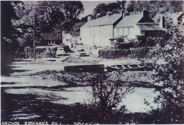 Undated photograph of Edwards Pill Llangwm Pembrokeshire
